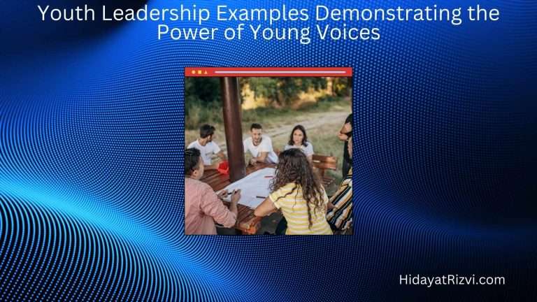 Youth Leadership Examples Demonstrating the Power of Young Voices ...
