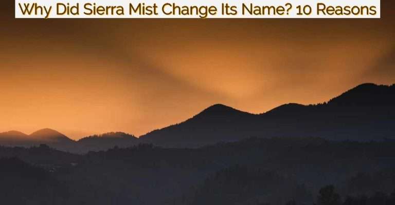 Why Did Sierra Mist Change Its Name? 10 Reasons